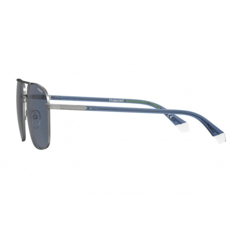 Солнцезащитные очки мужские PLD 4128/S/X RUTHENIUM PLD-2053306LB60C3 - фото 4