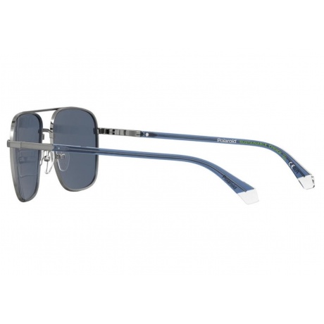 Солнцезащитные очки мужские PLD 4128/S/X RUTHENIUM PLD-2053306LB60C3 - фото 5