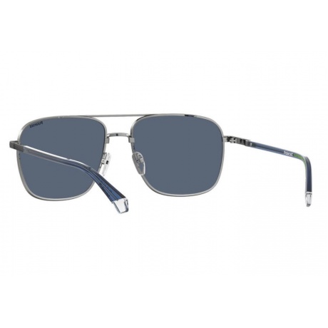 Солнцезащитные очки мужские PLD 4128/S/X RUTHENIUM PLD-2053306LB60C3 - фото 6