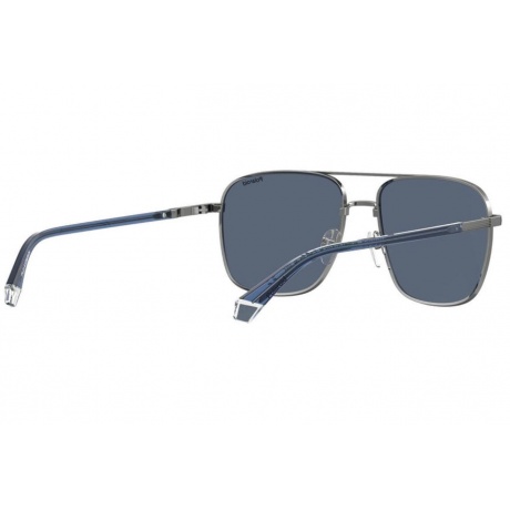 Солнцезащитные очки мужские PLD 4128/S/X RUTHENIUM PLD-2053306LB60C3 - фото 8