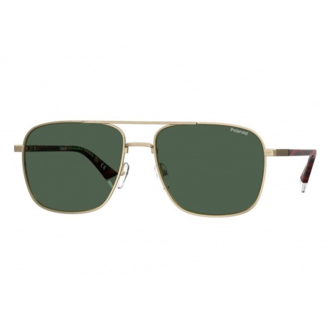 Солнцезащитные очки мужские PLD 4128/S/X GOLD PLD-205330J5G60UC - фото 2