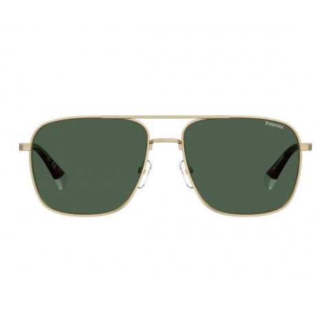 Солнцезащитные очки мужские PLD 4128/S/X GOLD PLD-205330J5G60UC - фото 13