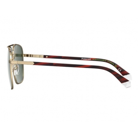 Солнцезащитные очки мужские PLD 4128/S/X GOLD PLD-205330J5G60UC - фото 4