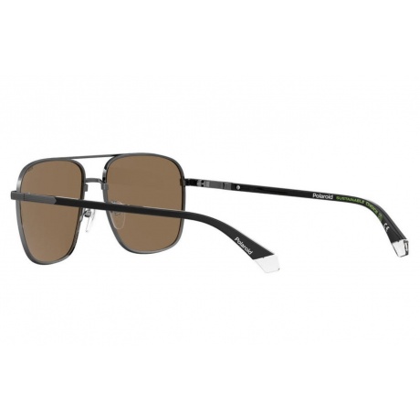 Солнцезащитные очки мужские PLD 4128/S/X DK RUTHEN PLD-205330KJ160SP - фото 6
