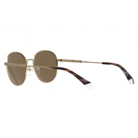 Солнцезащитные очки мужские PLD 4135/S/X GOLD BRWN PLD-20533701Q54SP - фото 5