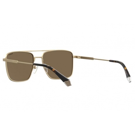 Солнцезащитные очки мужские PLD 4134/S/X MT GD PLD-205336AOZ57SP - фото 6