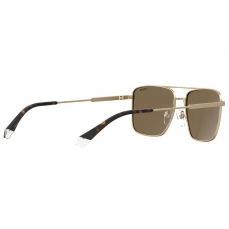 Солнцезащитные очки мужские PLD 4134/S/X MT GD PLD-205336AOZ57SP - фото 9