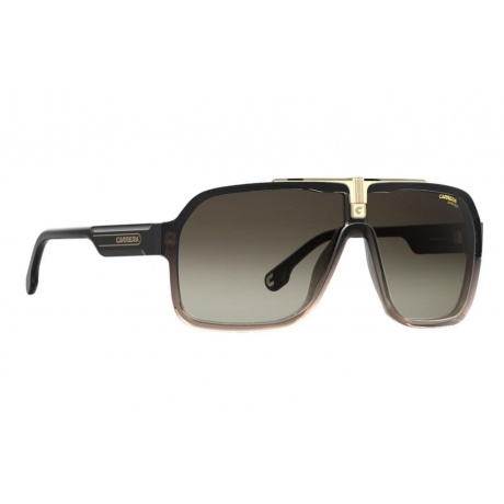 Солнцезащитные очки мужские CARRERA 1014/S BLACKBRWN CAR-201447R6065HA - фото 12