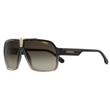 Солнцезащитные очки мужские CARRERA 1014/S BLACKBRWN CAR-201447R6065HA - фото 3