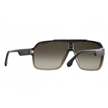 Солнцезащитные очки мужские CARRERA 1014/S BLACKBRWN CAR-201447R6065HA - фото 8