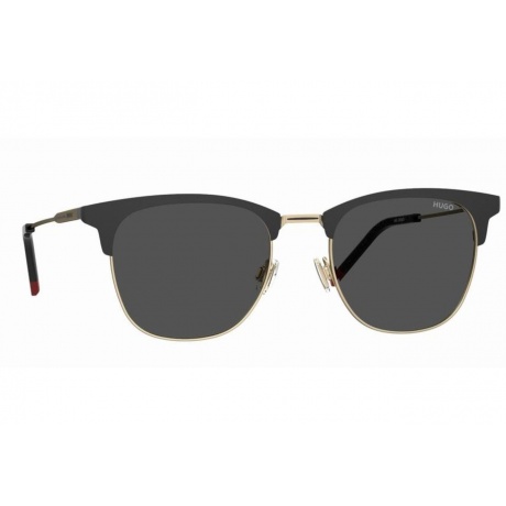 Солнцезащитные очки мужские HG 1208/S MT BK GD HUG-205473I4652IR - фото 12