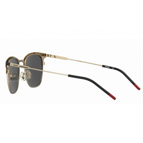 Солнцезащитные очки мужские HG 1208/S MT BK GD HUG-205473I4652IR - фото 5