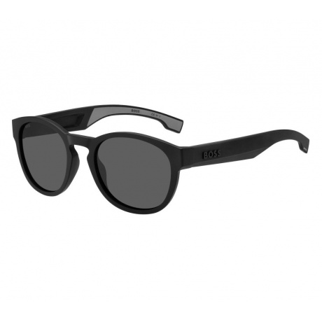 Солнцезащитные очки мужские BOSS 1452/S MTBK GREY HUB-205492O6W54IR - фото 1