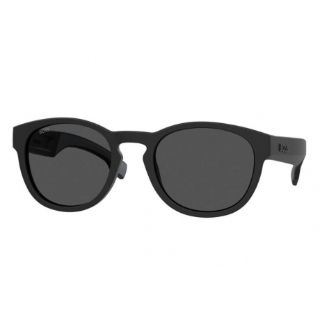 Солнцезащитные очки мужские BOSS 1452/S MTBK GREY HUB-205492O6W54IR - фото 2