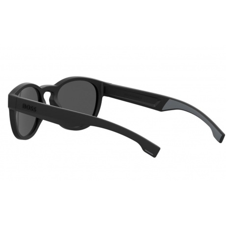 Солнцезащитные очки мужские BOSS 1452/S MTBK GREY HUB-205492O6W54IR - фото 5