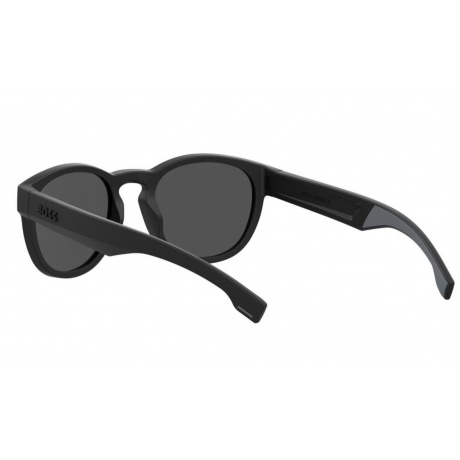 Солнцезащитные очки мужские BOSS 1452/S MTBK GREY HUB-205492O6W54IR - фото 6