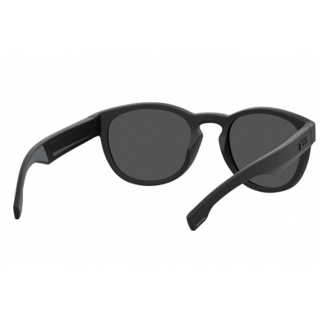 Солнцезащитные очки мужские BOSS 1452/S MTBK GREY HUB-205492O6W54IR - фото 8