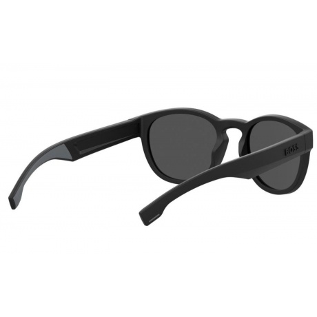 Солнцезащитные очки мужские BOSS 1452/S MTBK GREY HUB-205492O6W54IR - фото 9