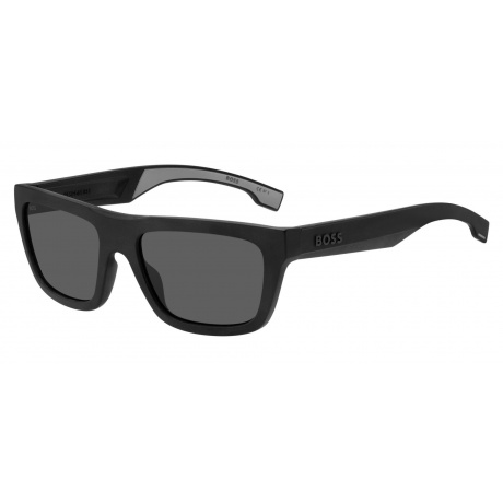 Солнцезащитные очки мужские BOSS 1450/S MTBK GREY HUB-205494O6W57IR - фото 1
