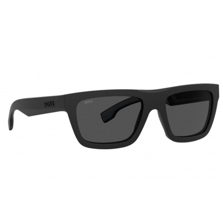 Солнцезащитные очки мужские BOSS 1450/S MTBK GREY HUB-205494O6W57IR - фото 12