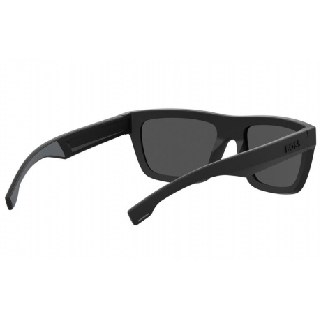 Солнцезащитные очки мужские BOSS 1450/S MTBK GREY HUB-205494O6W57IR - фото 8
