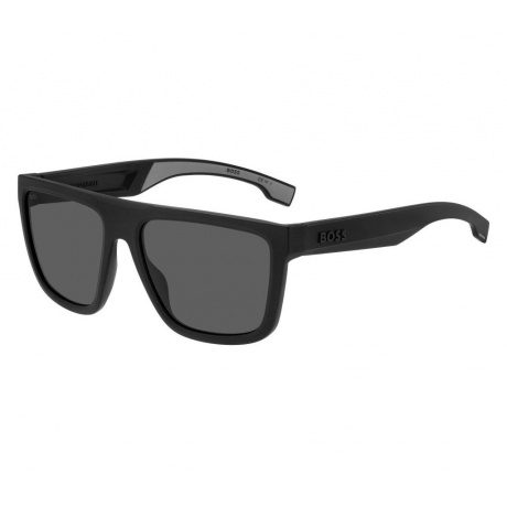 Солнцезащитные очки мужские BOSS 1451/S MTBK GREY HUB-205491O6W59IR - фото 1
