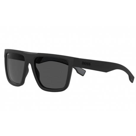 Солнцезащитные очки мужские BOSS 1451/S MTBK GREY HUB-205491O6W59IR - фото 3