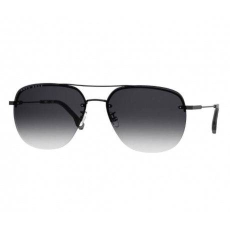 Солнцезащитные очки мужские BOSS 1286/F/SK MTT BLACK HUB-204069003619O - фото 2