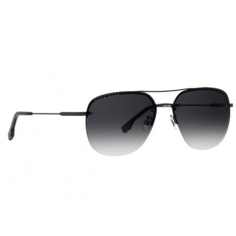 Солнцезащитные очки мужские BOSS 1286/F/SK MTT BLACK HUB-204069003619O - фото 12