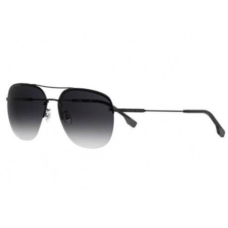 Солнцезащитные очки мужские BOSS 1286/F/SK MTT BLACK HUB-204069003619O - фото 3