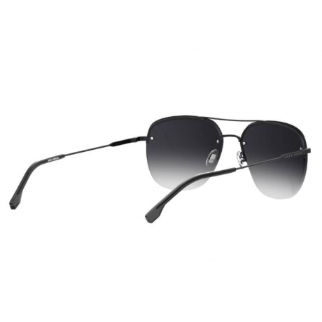 Солнцезащитные очки мужские BOSS 1286/F/SK MTT BLACK HUB-204069003619O - фото 9