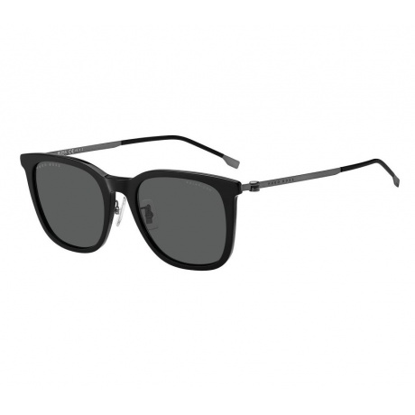 Солнцезащитные очки мужские BOSS 1347/F/SK BLACK HUB-20441780754M9 - фото 1