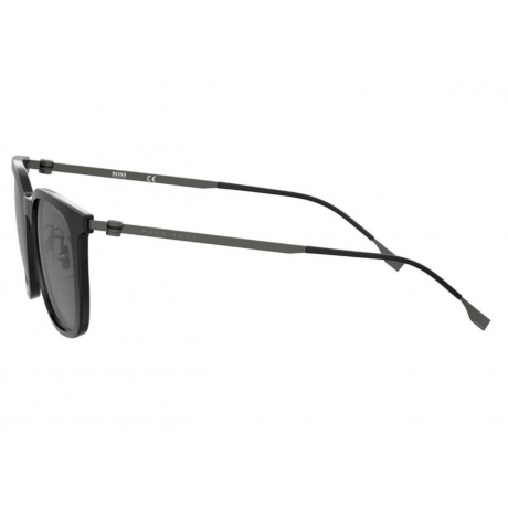 Солнцезащитные очки мужские BOSS 1347/F/SK BLACK HUB-20441780754M9 - фото 4