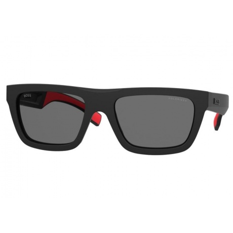 Солнцезащитные очки мужские BOSS 1450/S MTT BLACK HUB-20549400357M9 - фото 2