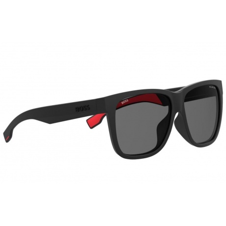 Солнцезащитные очки мужские BOSS 1453/F/S MTT BLACK HUB-20549300361M9 - фото 11