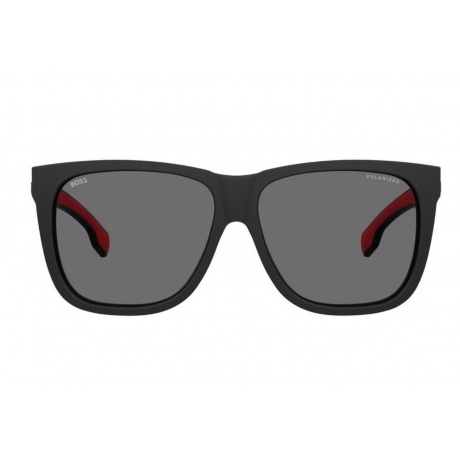 Солнцезащитные очки мужские BOSS 1453/F/S MTT BLACK HUB-20549300361M9 - фото 13