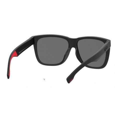 Солнцезащитные очки мужские BOSS 1453/F/S MTT BLACK HUB-20549300361M9 - фото 8