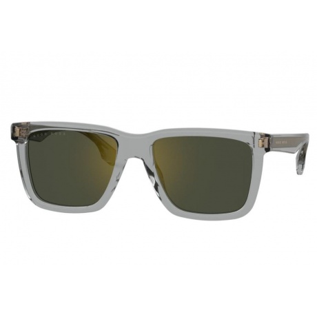 Солнцезащитные очки мужские BOSS 1317/S GREY HUB-204340KB755CW - фото 2