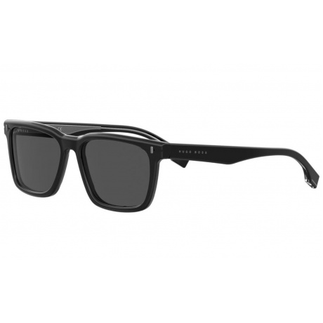 Солнцезащитные очки мужские BOSS 1318/S BLK RUTH HUB-20434228455IR - фото 3