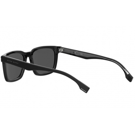 Солнцезащитные очки мужские BOSS 1318/S BLK RUTH HUB-20434228455IR - фото 5
