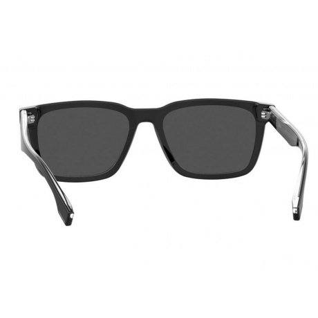 Солнцезащитные очки мужские BOSS 1318/S BLK RUTH HUB-20434228455IR - фото 7