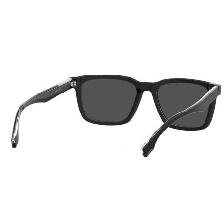 Солнцезащитные очки мужские BOSS 1318/S BLK RUTH HUB-20434228455IR - фото 8