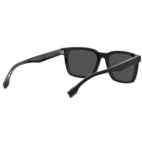 Солнцезащитные очки мужские BOSS 1318/S BLK RUTH HUB-20434228455IR - фото 9