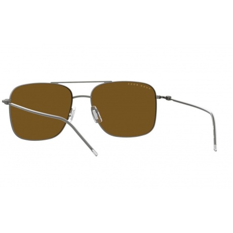 Солнцезащитные очки мужские BOSS 1310/S MTDK RUTH HUB-204339R805870 - фото 7
