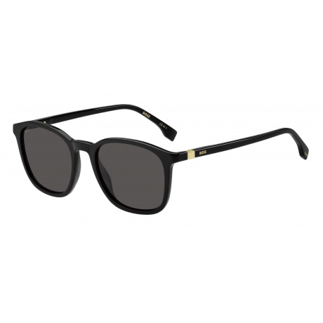 Солнцезащитные очки мужские BOSS 1433/S BLACK HUB-20540180752IR - фото 1