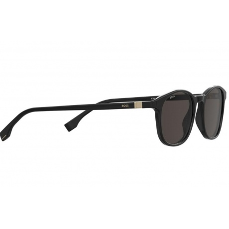 Солнцезащитные очки мужские BOSS 1433/S BLACK HUB-20540180752IR - фото 11