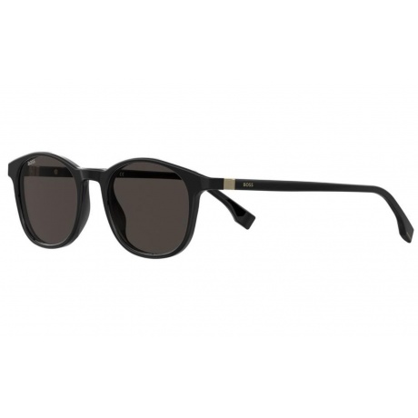 Солнцезащитные очки мужские BOSS 1433/S BLACK HUB-20540180752IR - фото 3