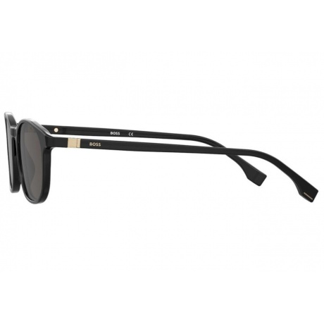 Солнцезащитные очки мужские BOSS 1433/S BLACK HUB-20540180752IR - фото 4