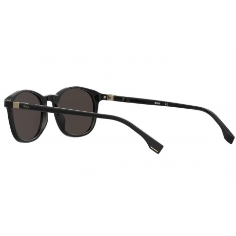 Солнцезащитные очки мужские BOSS 1433/S BLACK HUB-20540180752IR - фото 5