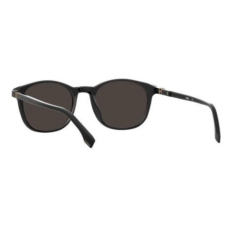 Солнцезащитные очки мужские BOSS 1433/S BLACK HUB-20540180752IR - фото 6